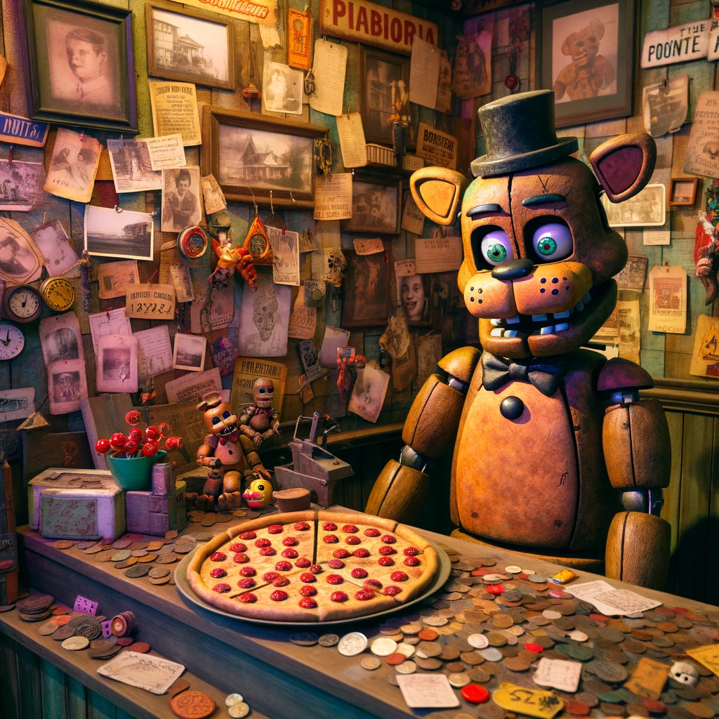 Freddy Exploring a Room of Memories